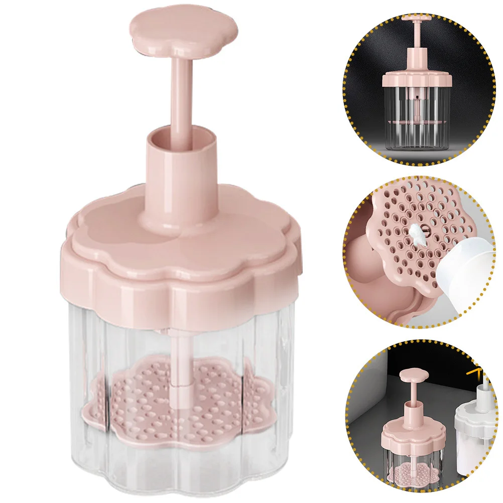 Compact Durable Facial Cleaning Foam Maker Clear Bottle Portable Reusable Foaming Bottle Face Wash Bubble Maker Skincare Bubble