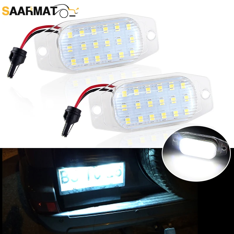 

2pcs Car Canbus LED License Number Plate Light Lamp For Toyota Land Cruiser FJ80 FJ CruiserXJ10, GSJ15 For Lexus LX450 1996-1998