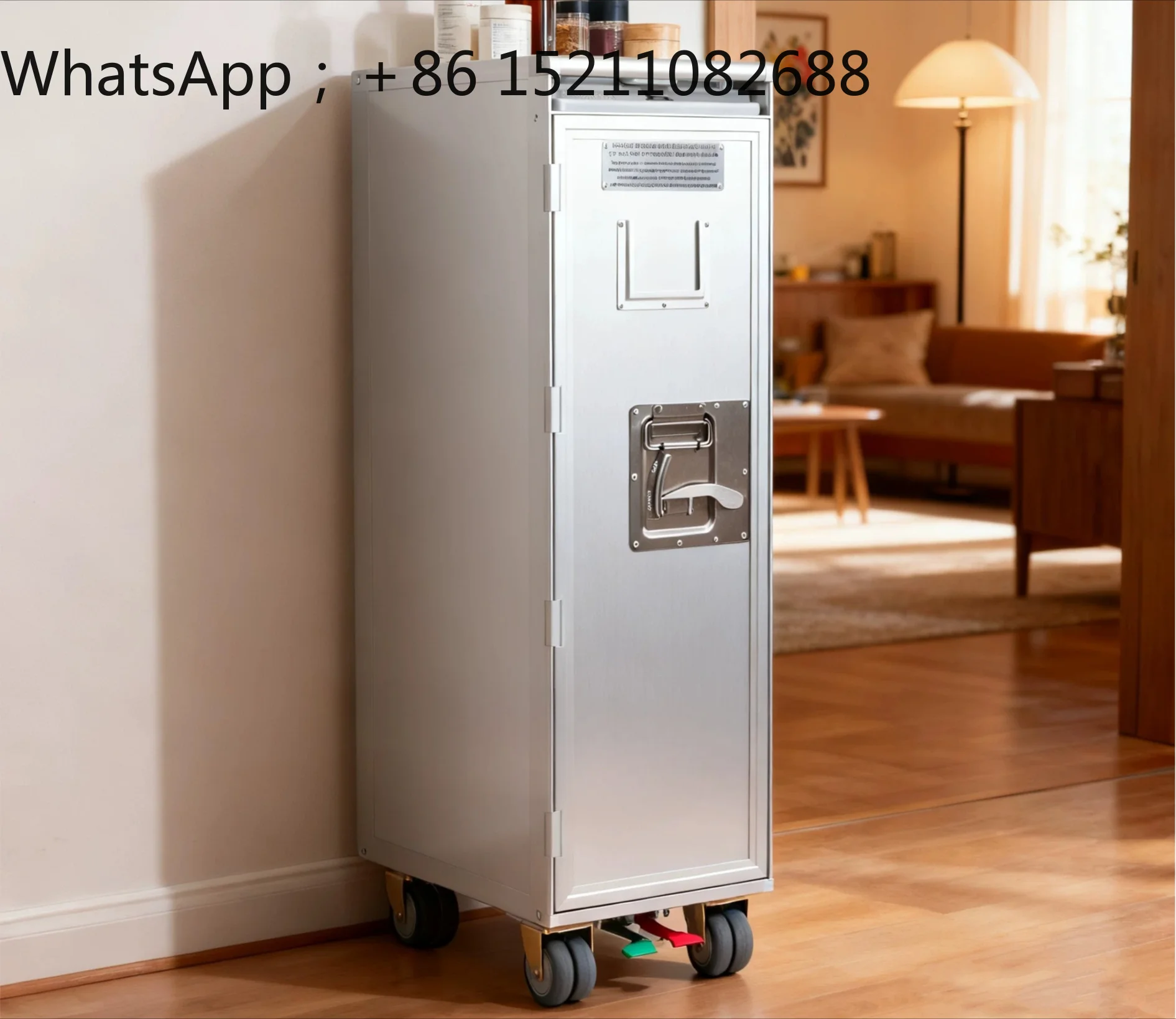 LLY aircraft dining car aviation kitchen drawer storage cabinet household removable locker hotel cafe decorative cabinet