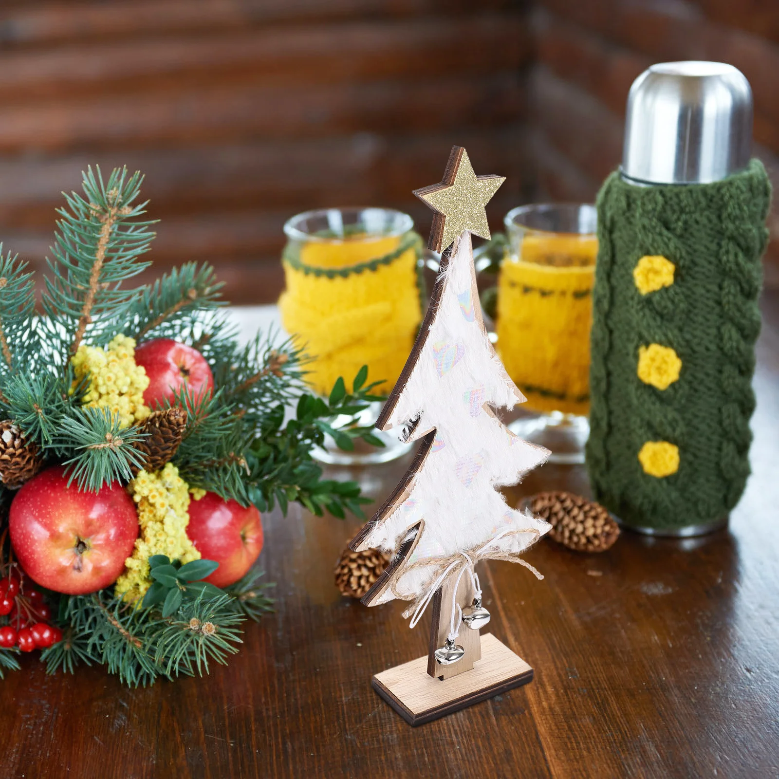 

Christmas Wooden Tree Table Decoration Desktop Xmas Sign Craft Home Xmas Decor Gift Christmas Tree Decorations