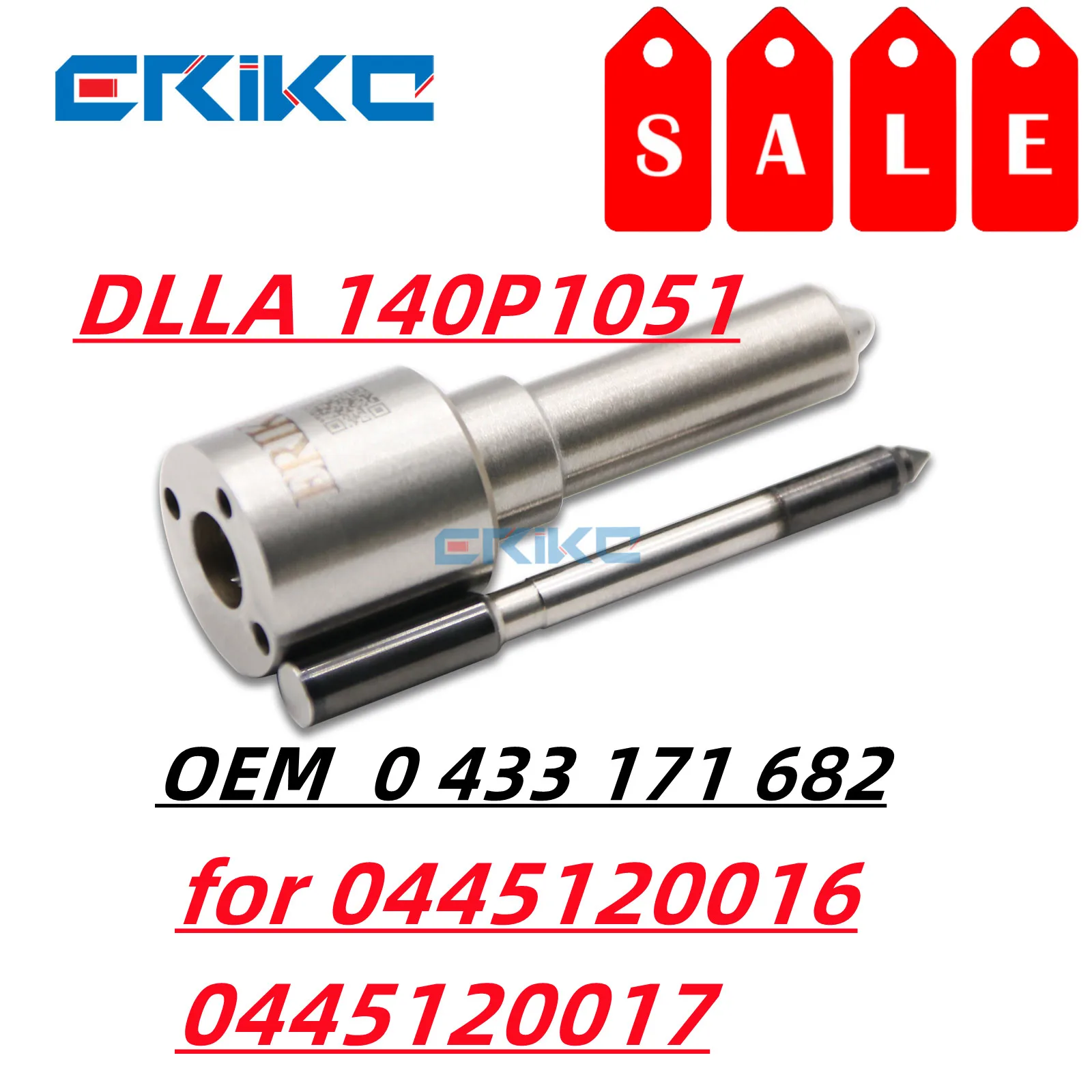 Nozzle DLLA 140P1051 Fuel Tank Injection Nozzle DLLA140P1051 Injection Pump Nozzle 0 433 171 682 for 0445120016 0445120017