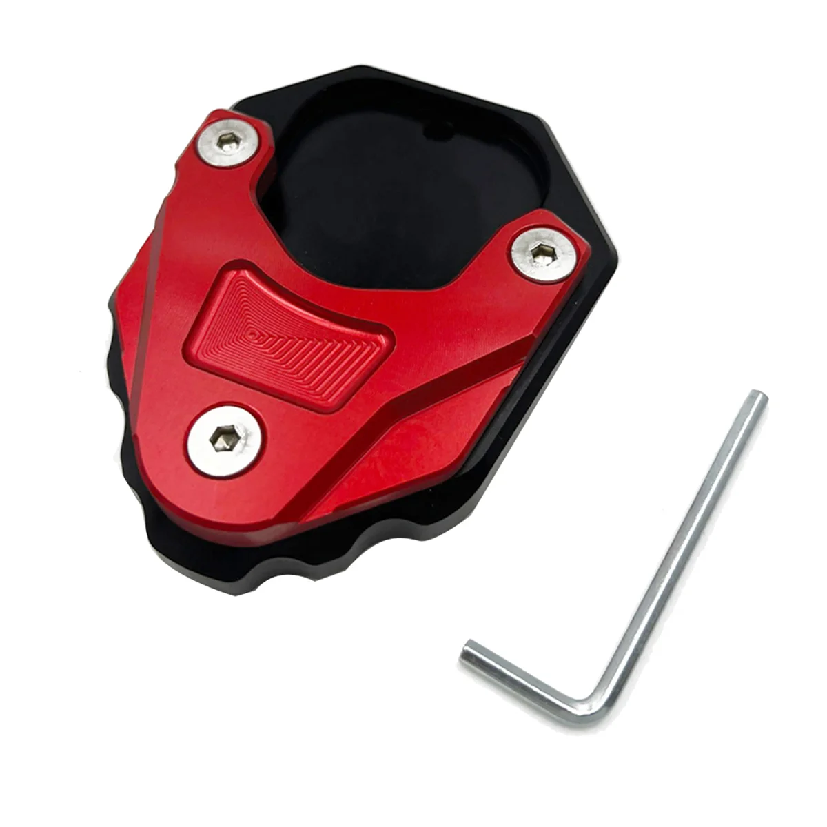 

For BMW C400GT C400X Motorcycle Foot Side Stand Pad Plate Kickstand Enlarger Support Extension