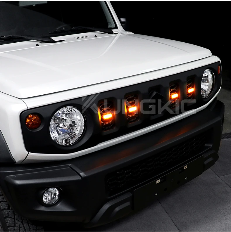 Für 2019 2020 2021 2022 2023 2024 2025 2026 Suzuki Jimny JB64 JB74 Auto LED Frontgrill-Leuchten Externe Grill-Lampen – Detail 12