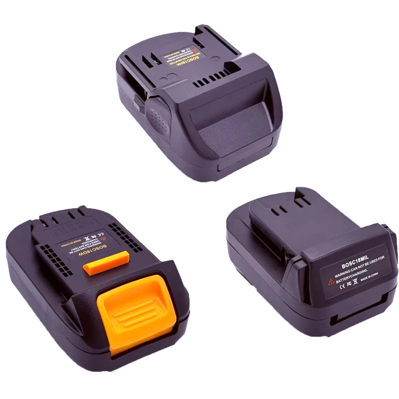 

Battery Adapter for Bosch PBA 18V Li-ion Batteries Converting To for Bosch/Maktia/Milwaukee/Hitachi/Hikok/Parkside 18V 20V Tools