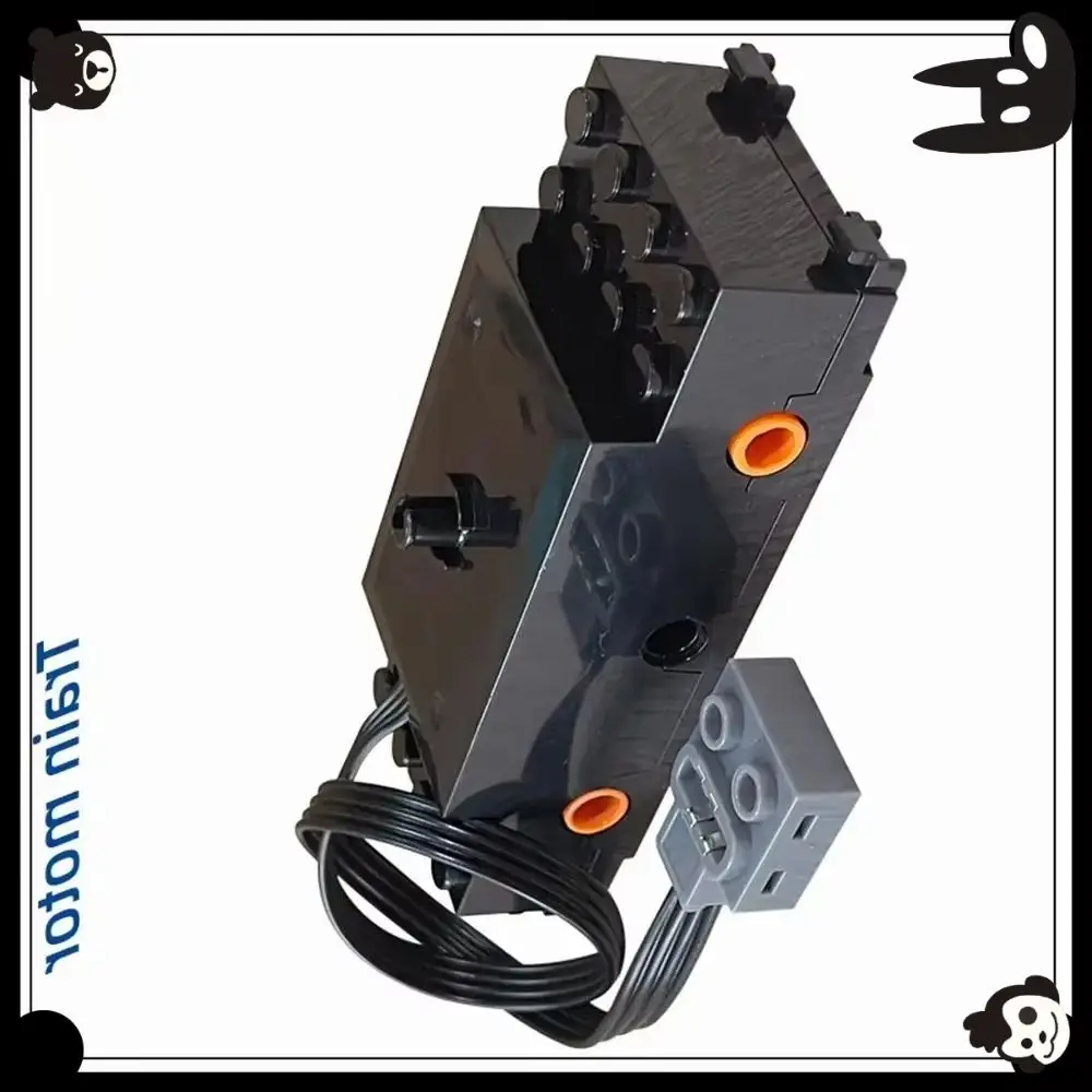 1/2/5/8Pcs New Train Track Motor 88002 Technical Speed Motor Building Blocks for 10254 53401 53400 Rail Tracks Toys Accessories