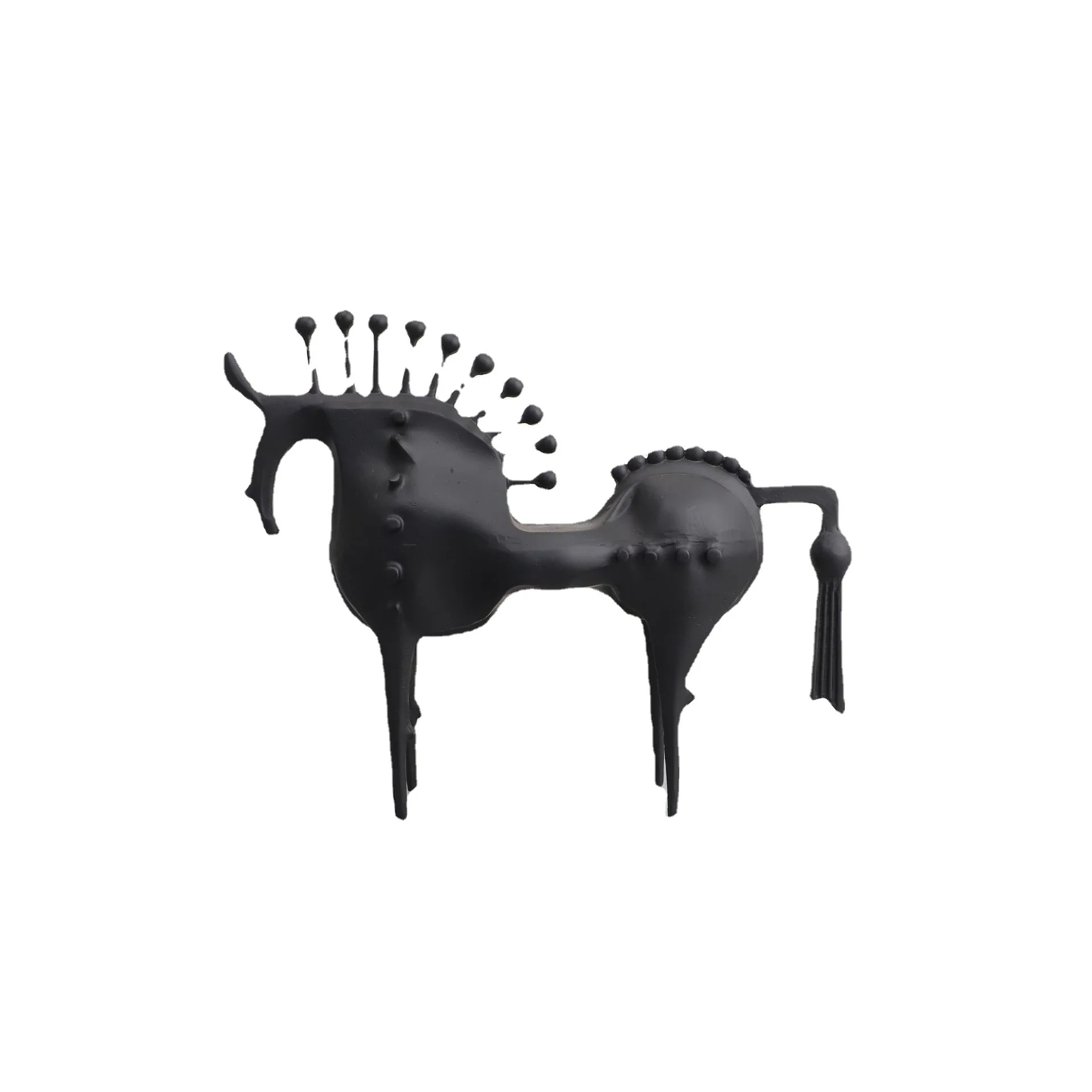 European-style personalized thorn horse ornament, living room porch, model room, office, bedroom, study, dining room, desktop