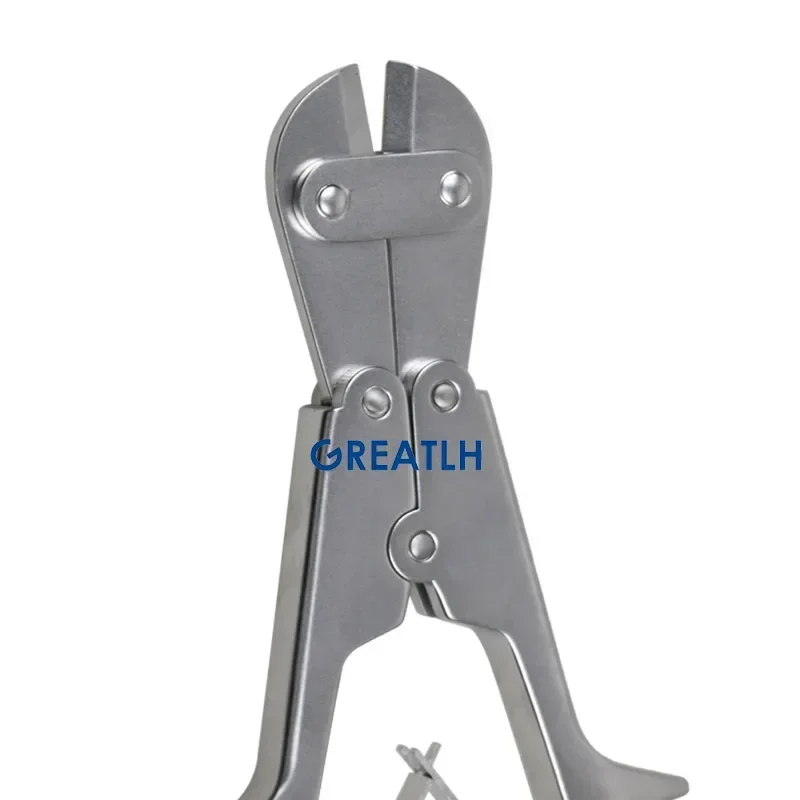 GREATLH Kirschner Wire Scissors Kirschner Wire Cutter Stainless Pin Cutter Veterinary Instruments Orthopedics pet