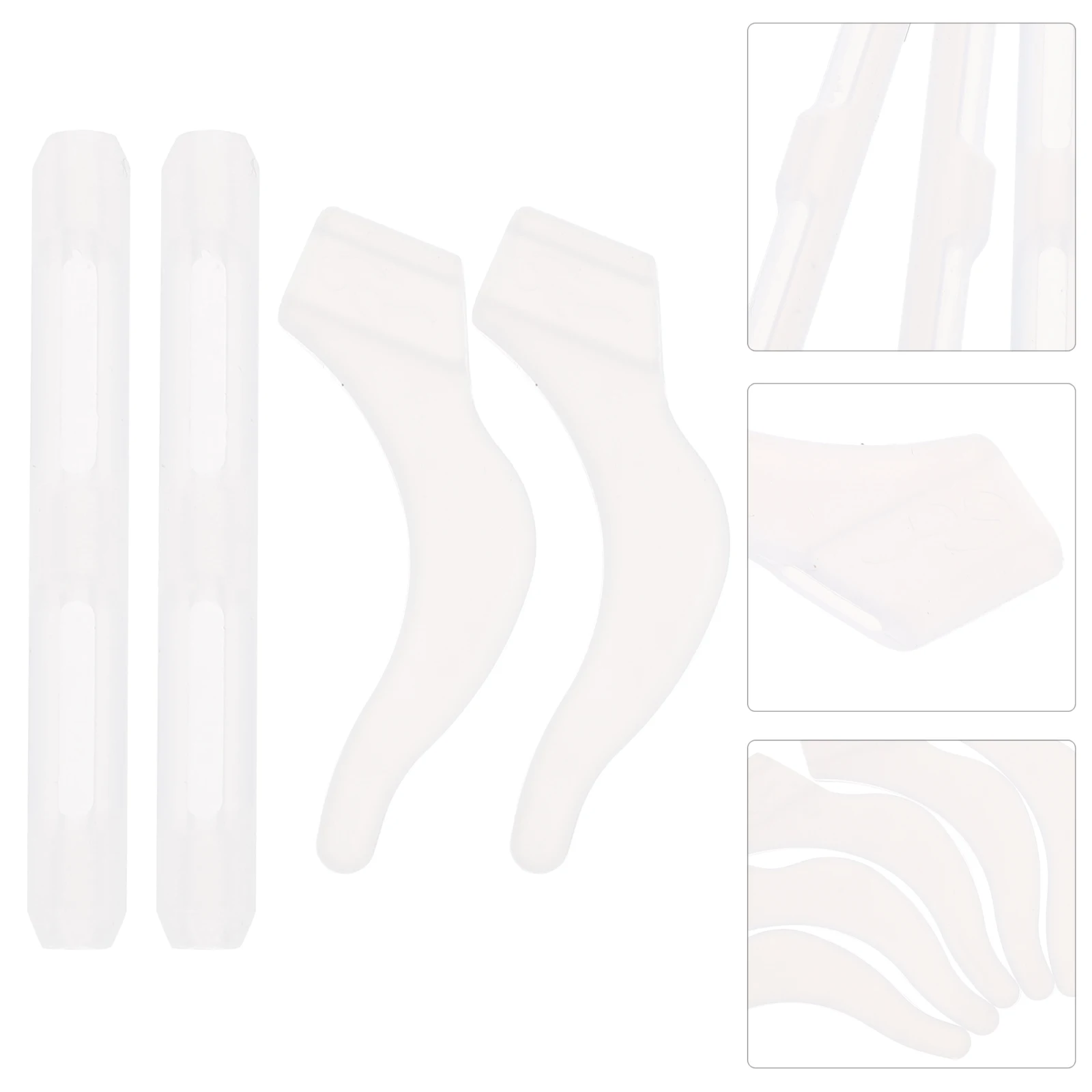 Противоскользящие ручки для ушей, аксессуары для очков, мягкие силиконовые подушки, крючки для очков, фиксаторы, повседневная одежда, йога, бег на открытом воздухе