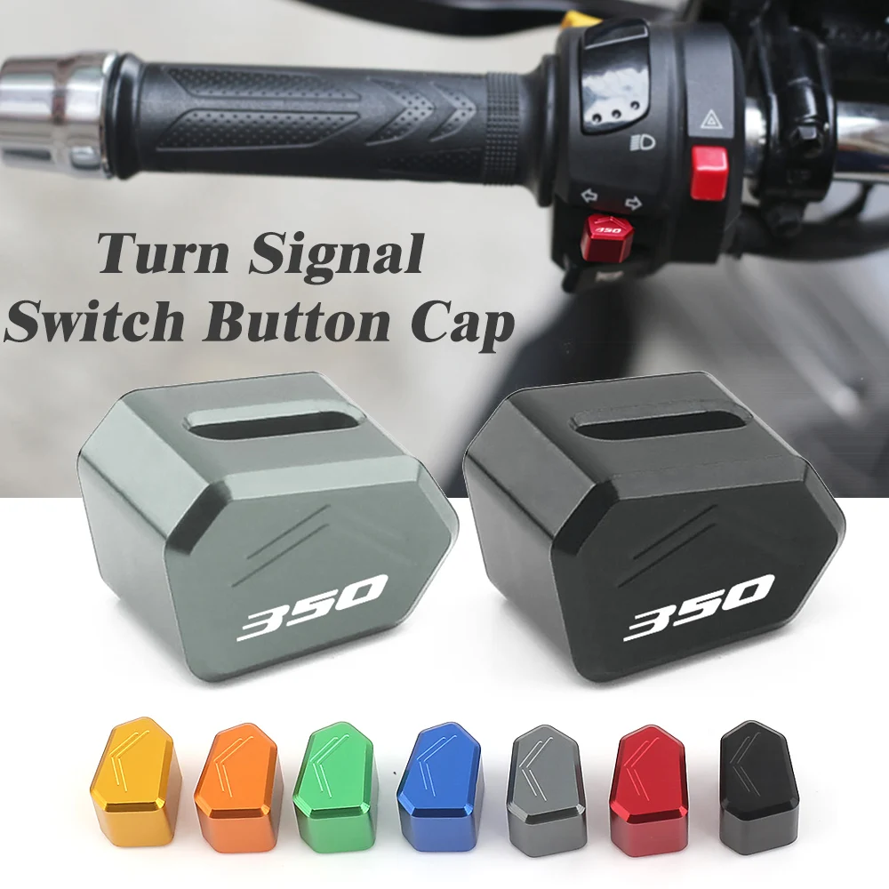 بدوره إشارة التبديل غطاء أزرار Keycap لهوندا فورزا 350 NSS 350 ADV NSS350 FORZA350 اكسسوارات دراجة نارية CNC متعدد الألوان