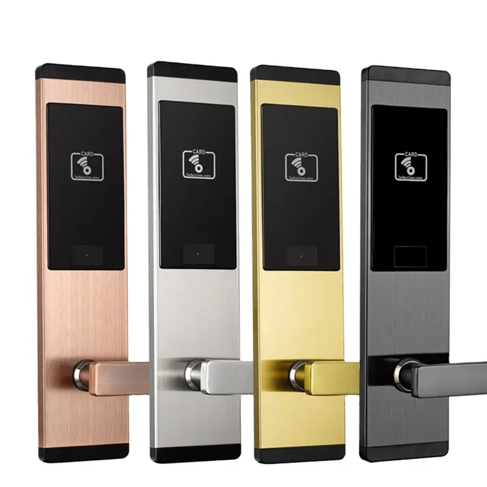 locstar卸売ベストセラー-セキュリティrfカード管理システムソフトウェア-電子キーレスドアロック-ホテル正面玄関用