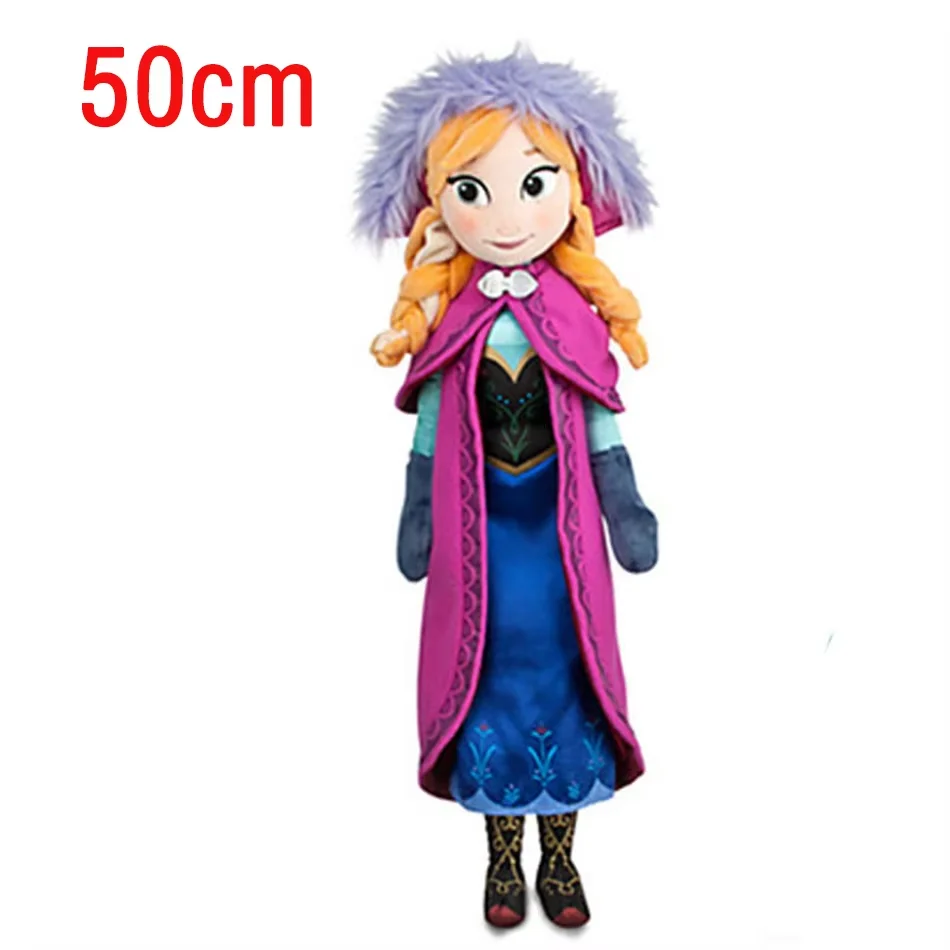 De Populaire Animatiefilm Frozen 30-50CM Pluche Poppen Anna Prinses Elsa Pop Voor Kinderen Meisjes Verjaardag kerstcadeaus