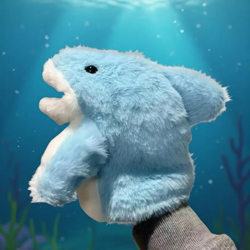 블루 샤크 봉제 인형, 이상적인 어린이 선물, 교육용 놀이 장난감, 귀여운 봉제 동물