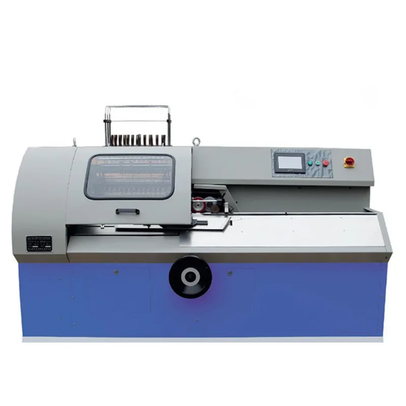 2025Semi Automatic Book Thread Sewing Machine Sews The Pages Of A Book Together In Sequence Along The Spine