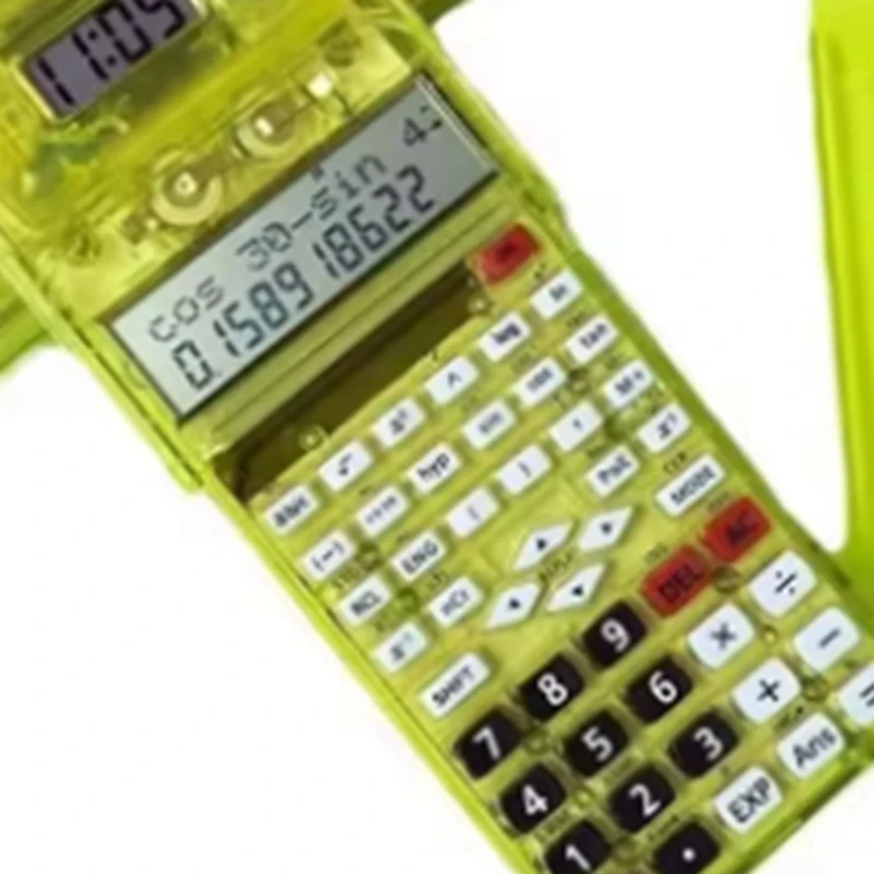 B49B-Funzioni Calcolatrice scientifica di ingegneria Display a 2 linee con bussole goniometro Calcolatrice multifunzione