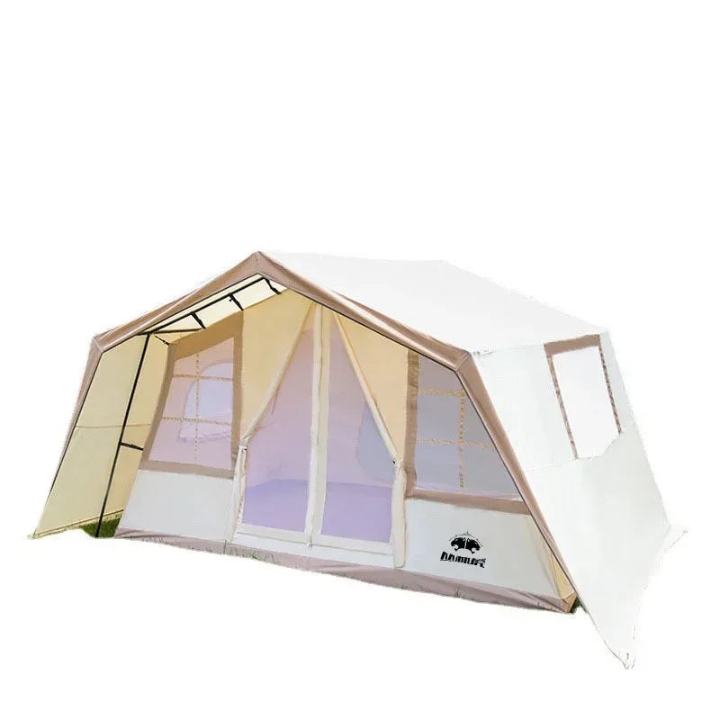 

Outdoor Camping Dachuan Roof Tent Rainproof, Windproof And Moisture-Proof Mat Canopy Light Luxury Multi-Person Camping Tent