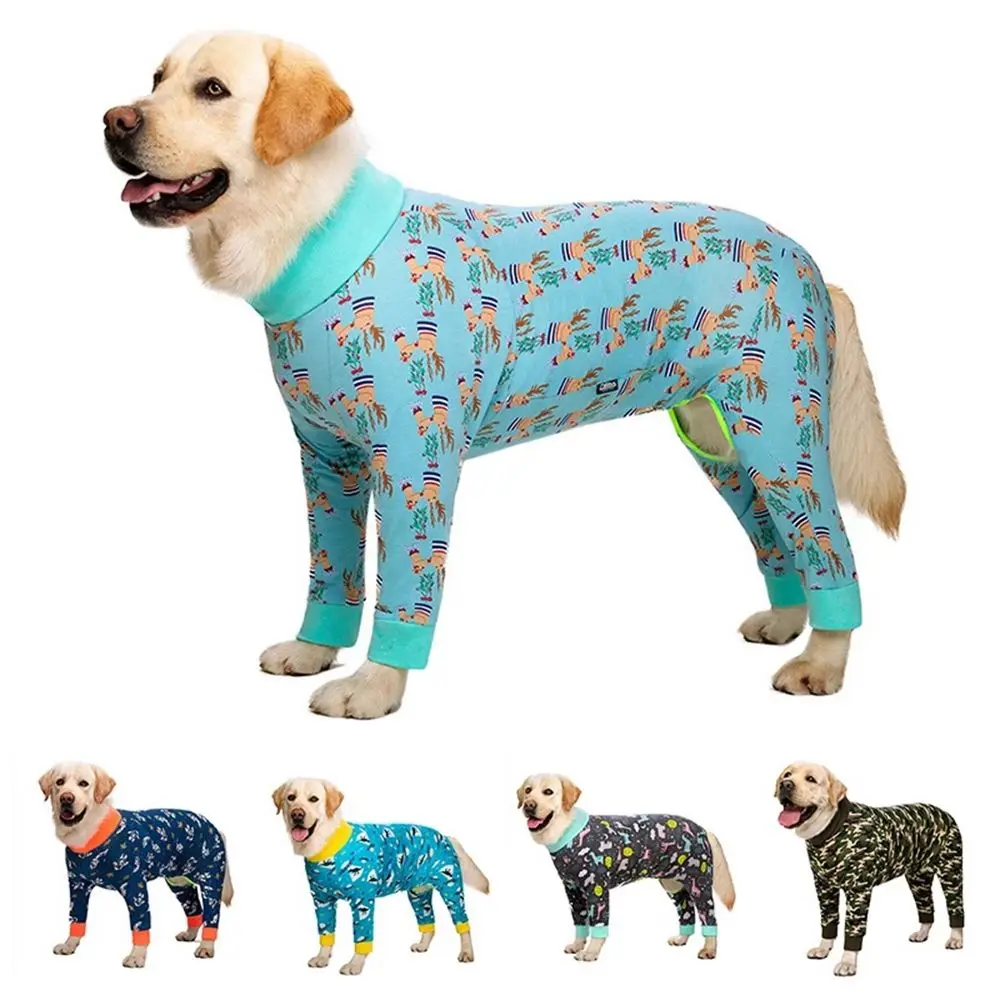 Soft Cozy Shirt Coat Bodysuit Weaning Sterilization Nursing Belly Dog Pajamas Dogs Jumpsuit Dog Clothes Pet  Supplies