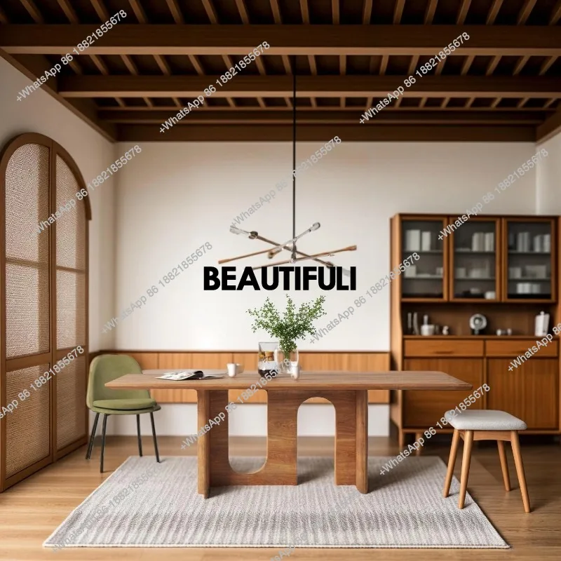 

Rectangular Living Room Dining Table Modern Luxury Design Nordic Mobile Dining Table Kitchen Mesas De Comedor Furniture Home