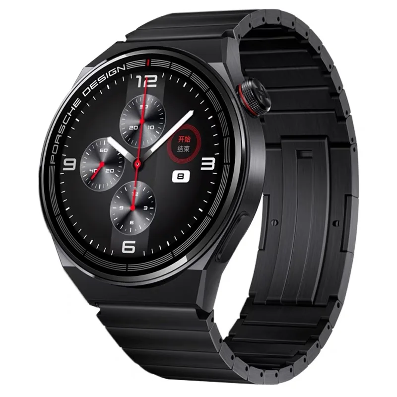 Nadaje się do Apple Huawei Watch3pro/GT2 ultralekki tytanowy pasek metalowy zegarek akcesoria czysty tytanowy pasek Apple Watch Band