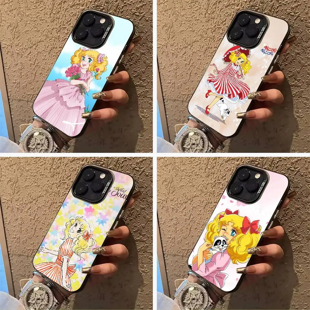 

Classic Cartoon-Sweet C-andy C-andy Phone Case For iPhone 17,16,15,14,13,12,11 Plus Pro Max Colored Silver Phone Case
