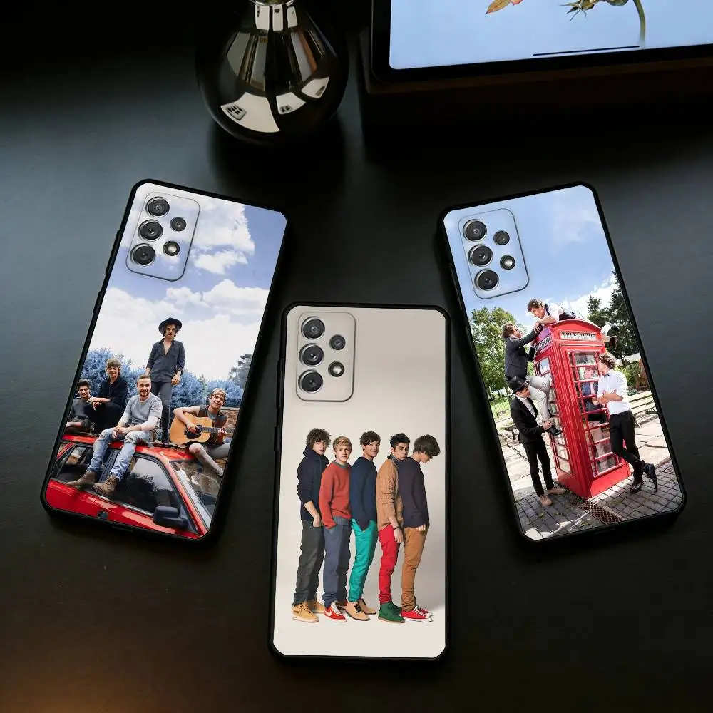 

One D-Direction Band Phone Case For Samsung Galaxy A73,A72,A71,A70,A53,A52,A51,Soft Silicone Black Cover