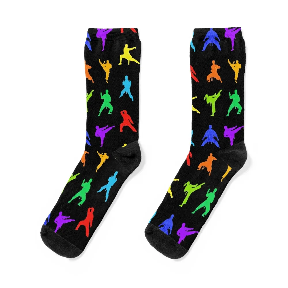 

Colorful Taekwondo Art Socks Christmas gift Stockings Socks Girl Men's