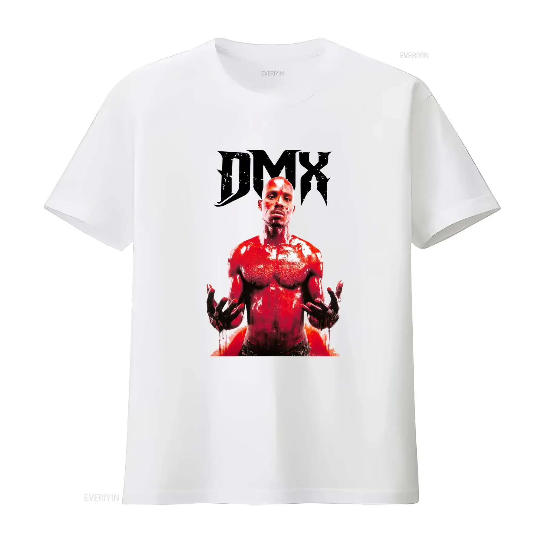 DMX Rap Star Inspired T Shirt Carne Of Mio Blood My Design Ruff Ryders Style Perfect for Hip Hop Fans vintage Washed Stylish