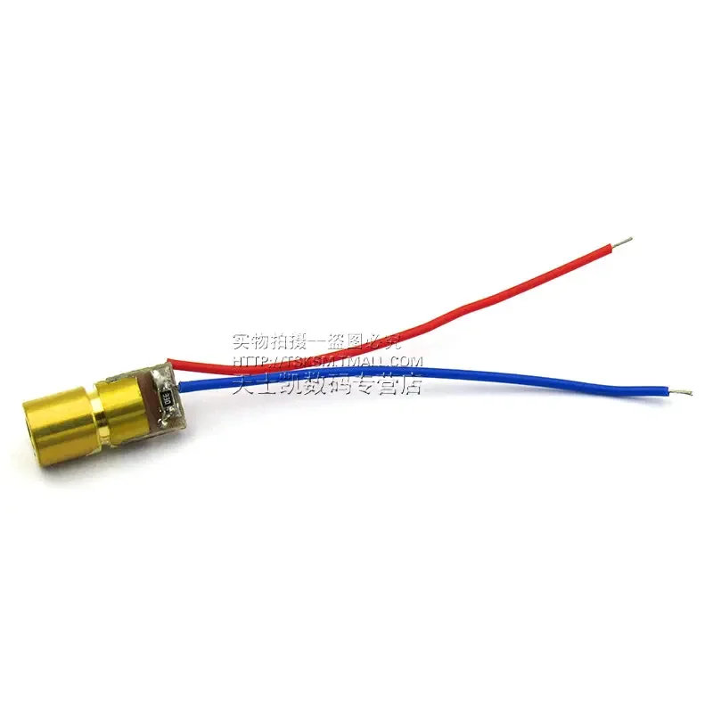 5V laser head, laser diode, dot-shaped, copper semiconductor laser tube, 6MM outer diameter