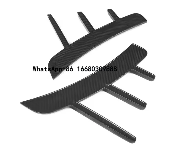 

High Quality 2021- Carbon Fiber Car Bumpers Front Side Fender Trim for 4 Series G23 G22 Car Rear Side Fender Trim