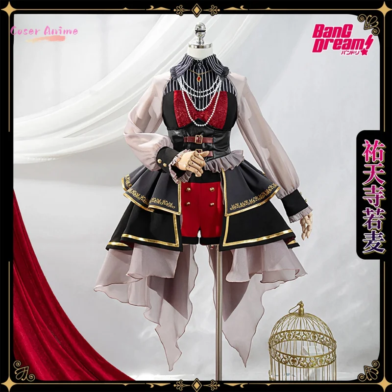 

Nyamu Yūtenji Cosplay Costume Anime BanG Dream Uniform Halloween Carnival Party Christmas Play Role Clothes Clothing