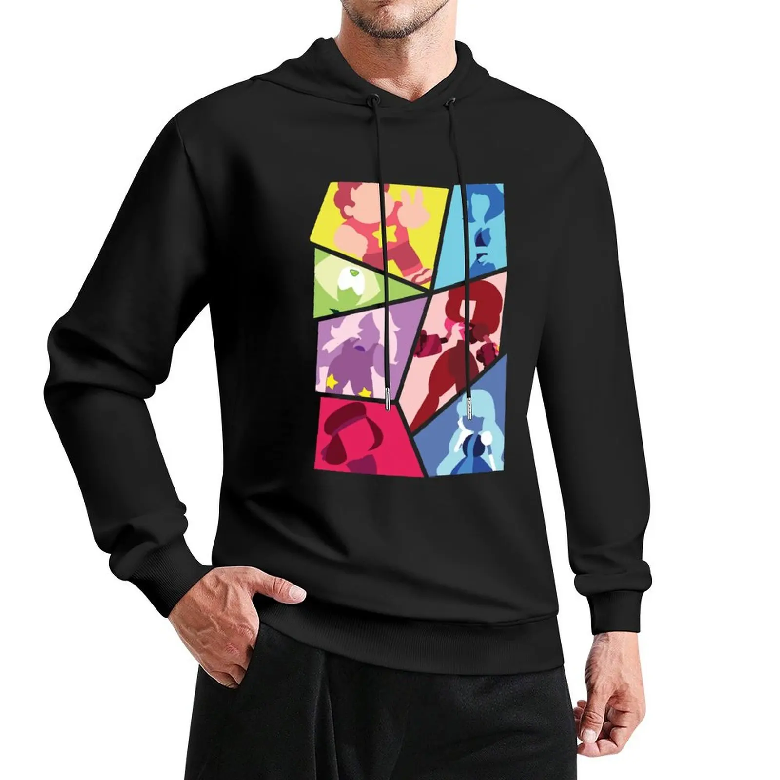 Steven Universe Pullover Hoodie men clothing men's sweat-shirt set clothes for men mens hoodies