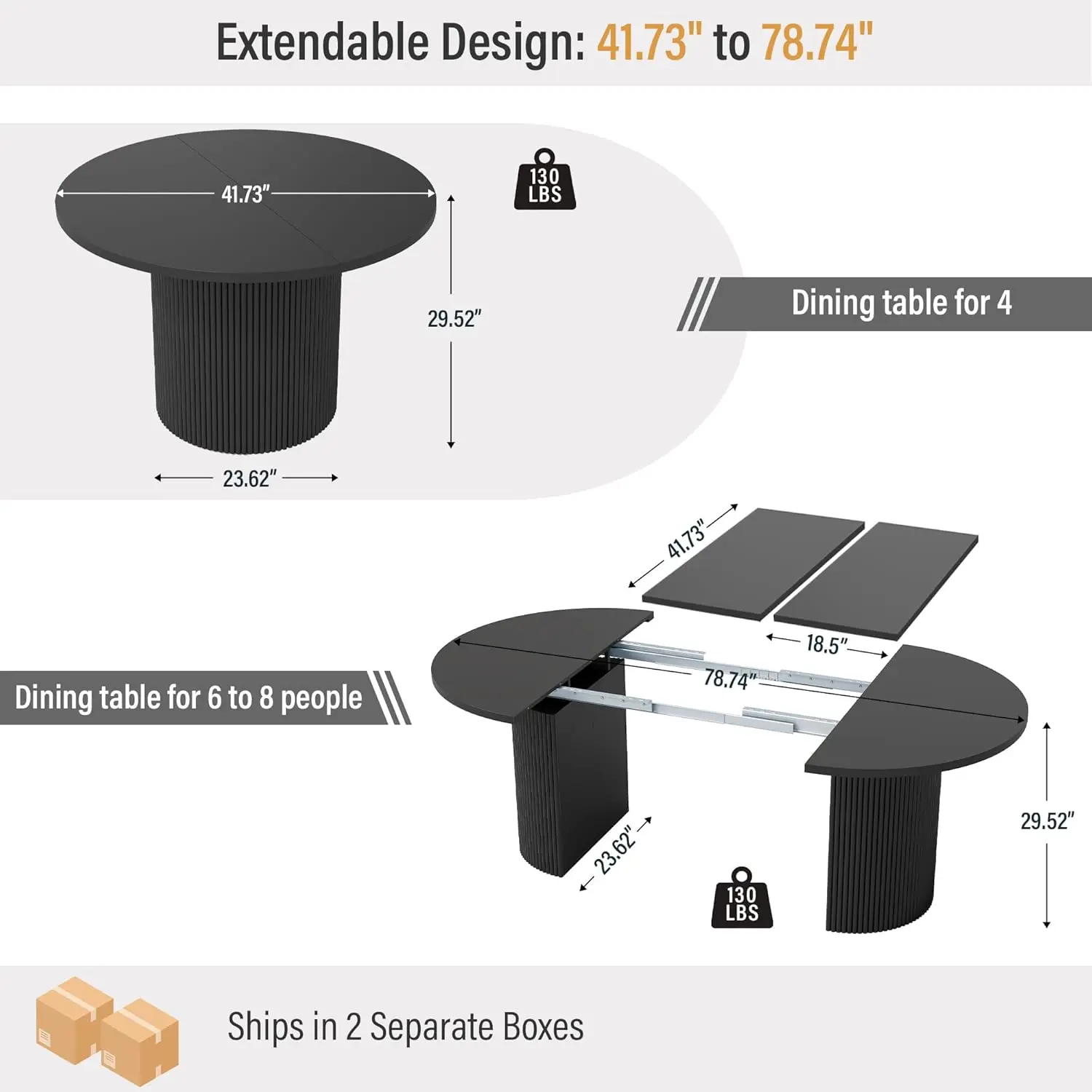 Thumbnail 2 - #8 Best Extendable Dining Tables to Buy In 2026