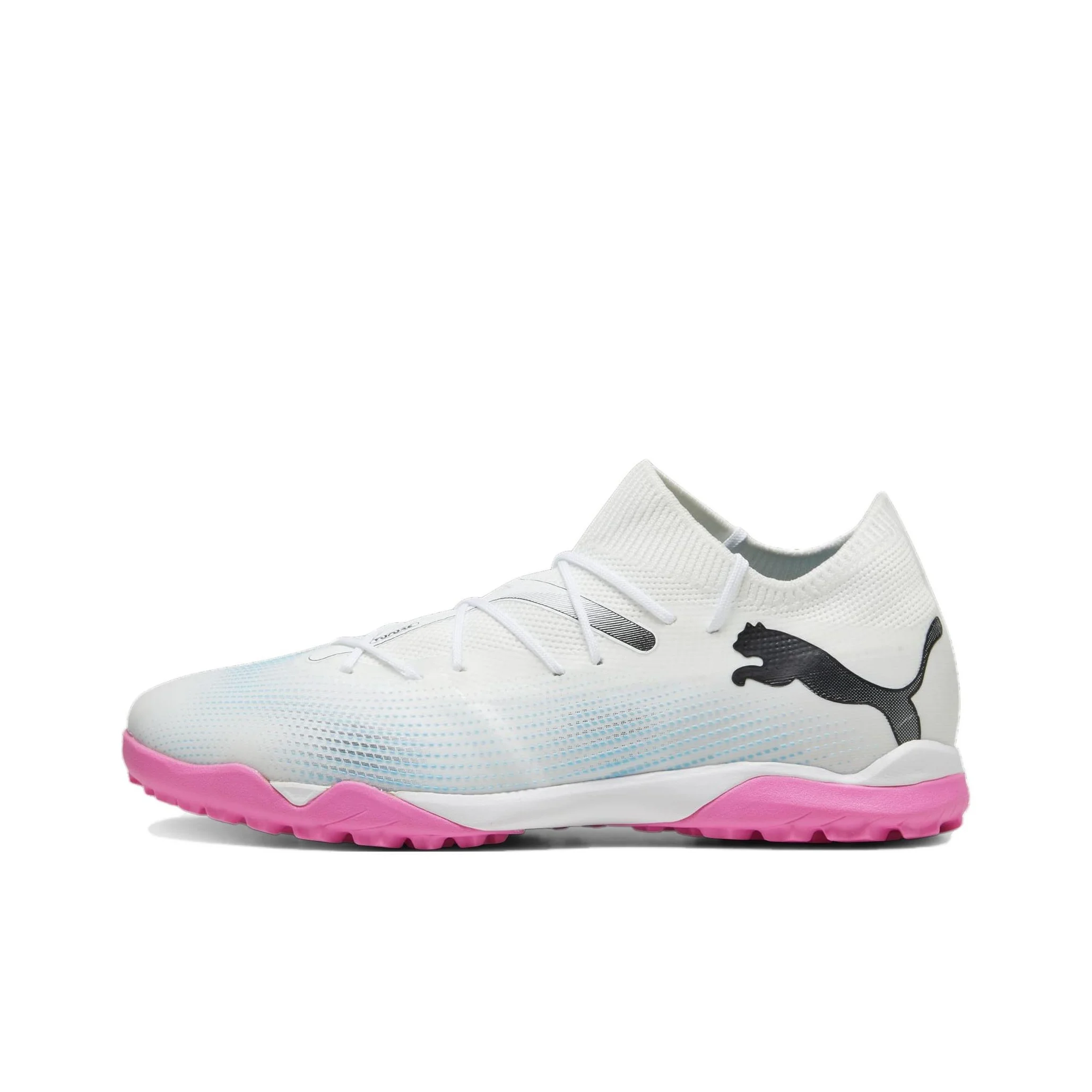 PUMA FUTURE 7 MATCH Comfortable Artificial Turf Soccer Shoes Men's White Blue 107720-01