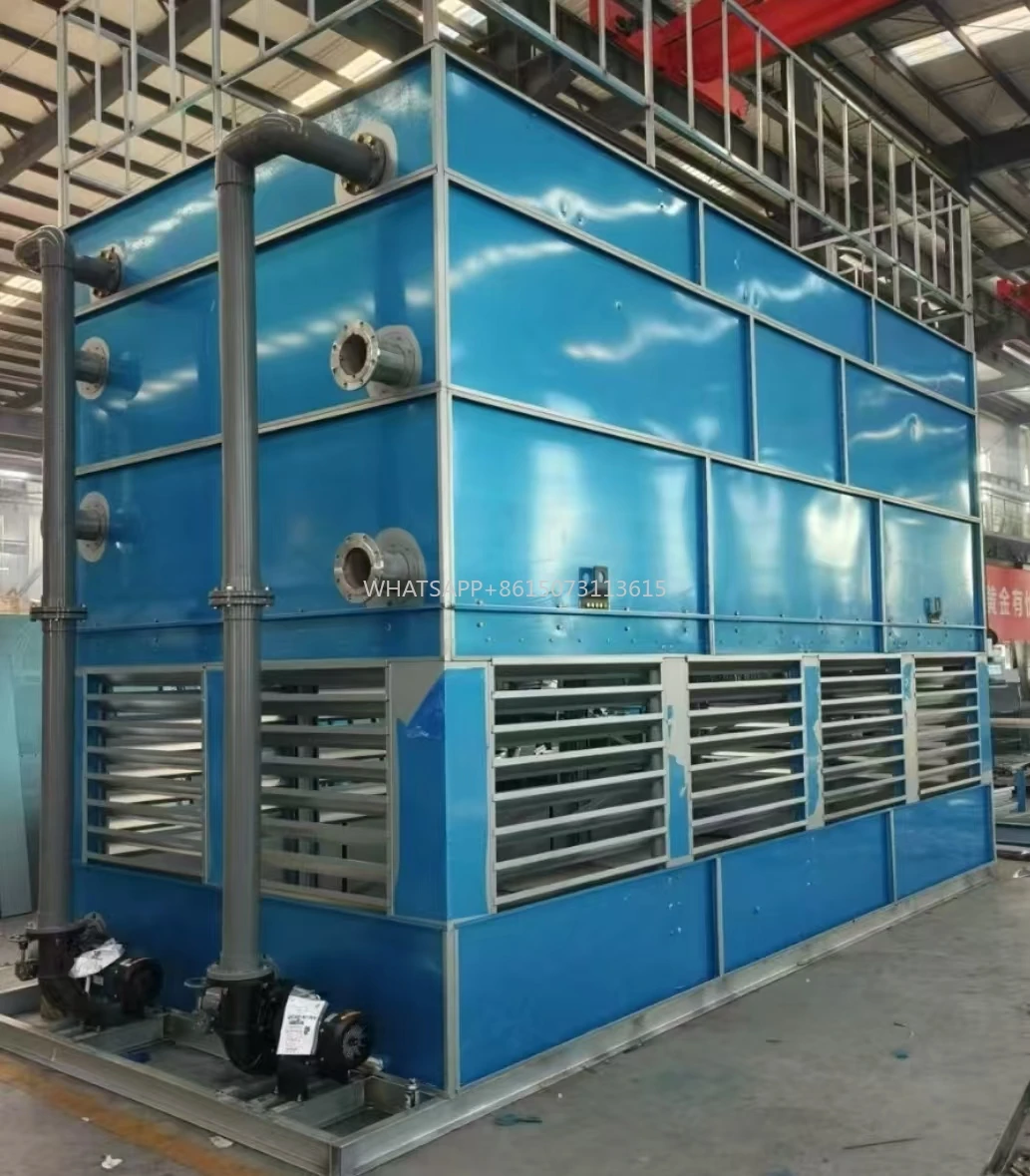 Torre di raffreddamento ad acqua fredda Motore in acciaio a risparmio energetico fornito FRP