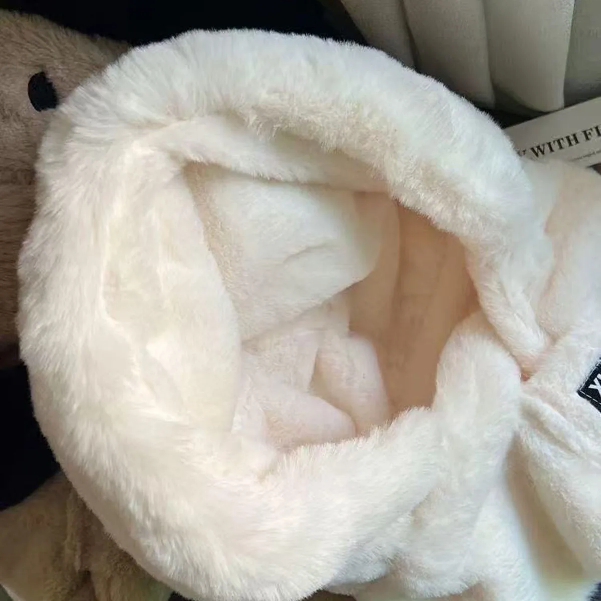 Sanrio Anime Plush Hat Scarf Gloves Pochacco Sanrio Winter Warm Cute Sweet Girl Warm Thicken Hat