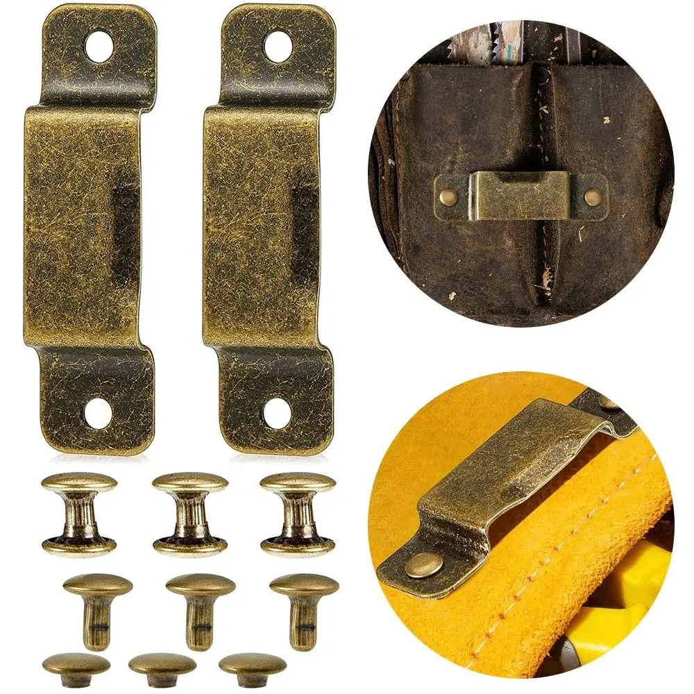 Accessories Metal Tape Measure Holder Durable Universal Measure Tool Holder Bronze Measure Bag