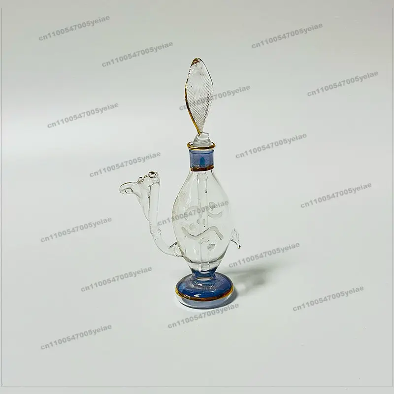 Egyptian Handmade Perfume Bottle Egyptian Characteristic Glass Flavor Bottle  Essential Oil Travel Souvenir