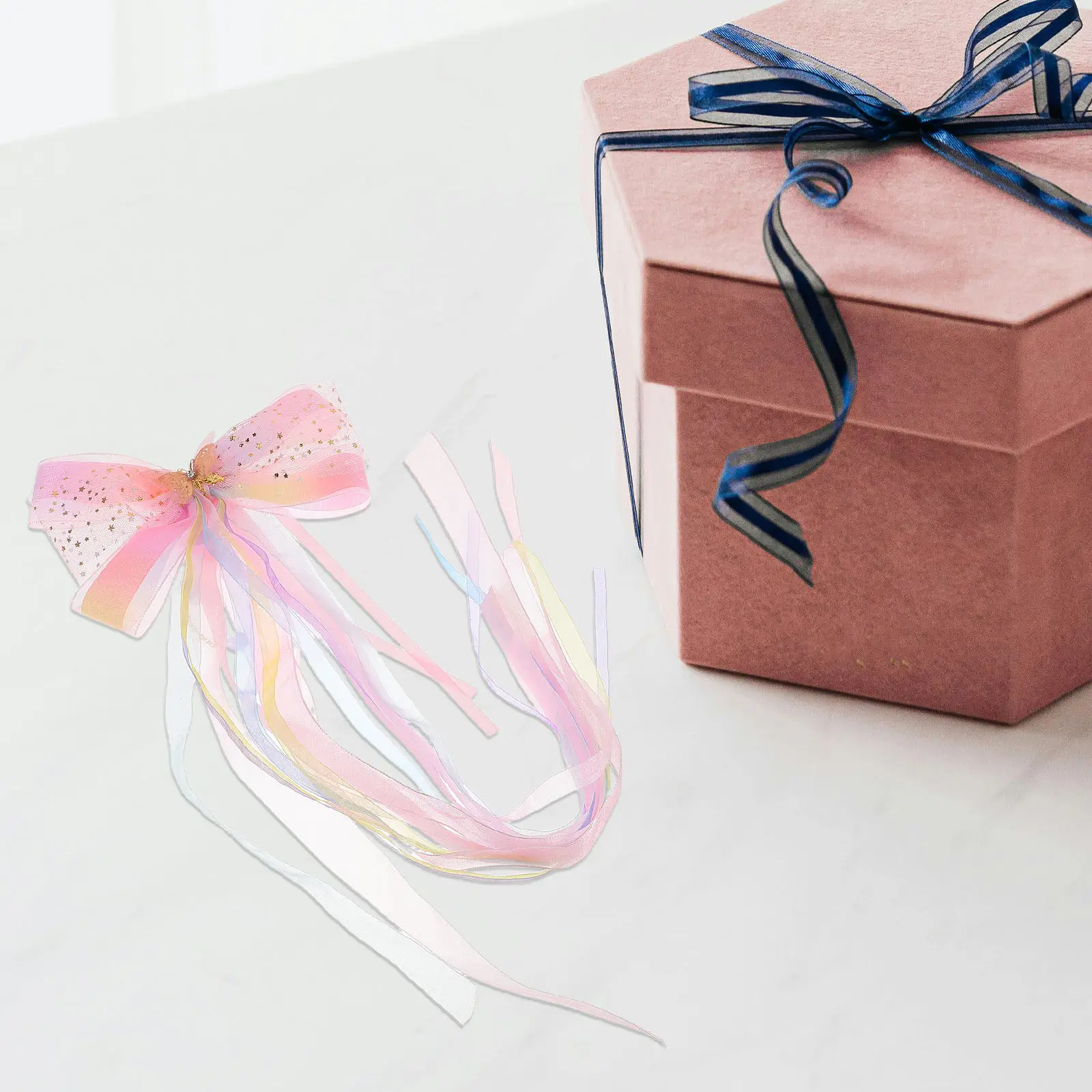 Polyester Large Bowknot Bow Decoration Elegant Wedding Birthday Party Car Bouquet Present Wrapping Bow Birthday Decorations