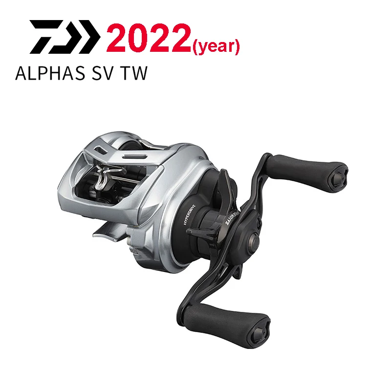 Imagem -02 - Daiwa-esquerda Direita Hander Baitcasting Carretel Long Shot Micro Roda de Pesca Alphas sv tw 800h 800hl 800xh 800xhl Novo 2023