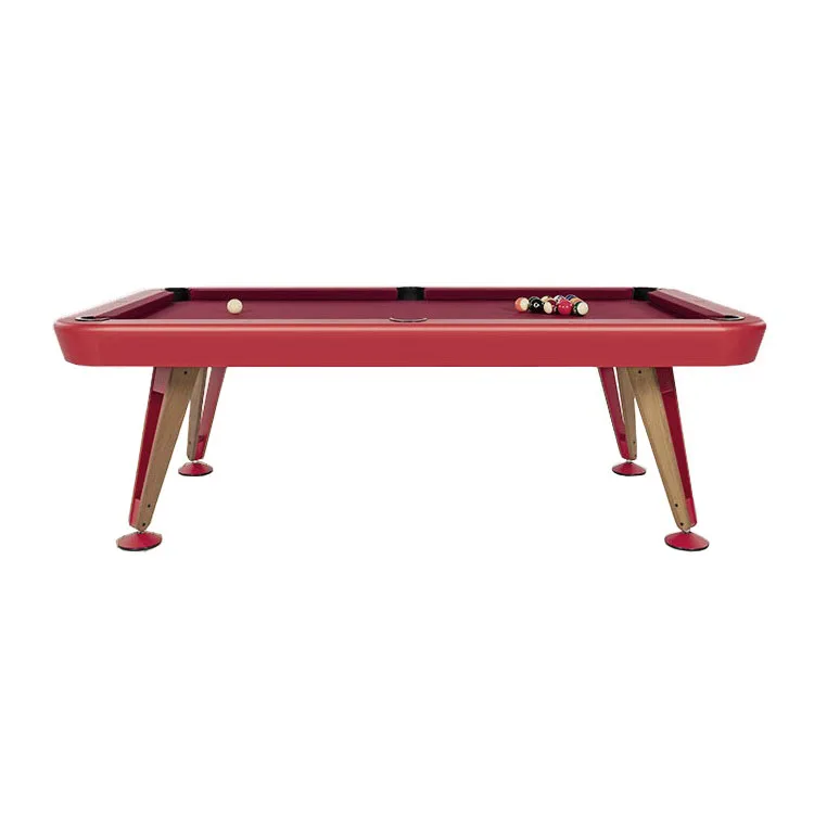 Mesa de Billar Americana Moderna de Lujo de 9 Pies - Estructura de Madera de Boj Importada y Pizarra Jiujiang 4 en 1, Mesa de Billar Deportiva de Lujo a Bajo Precio
