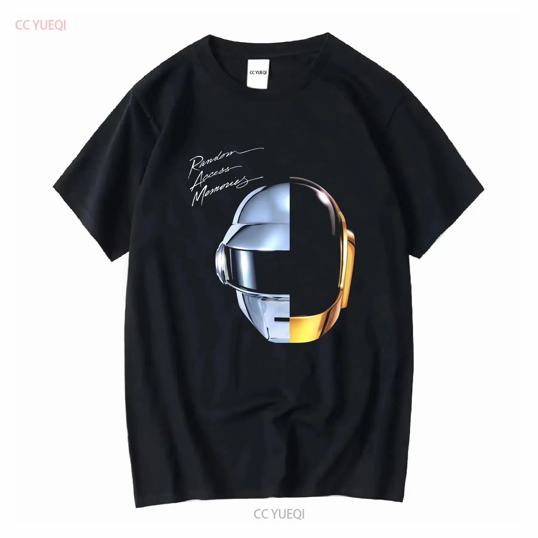 Daft Punk Random Access Memories For Fan Black All Size T Shirt AG825 vintage Washed Unisex homme Casual Comfortable