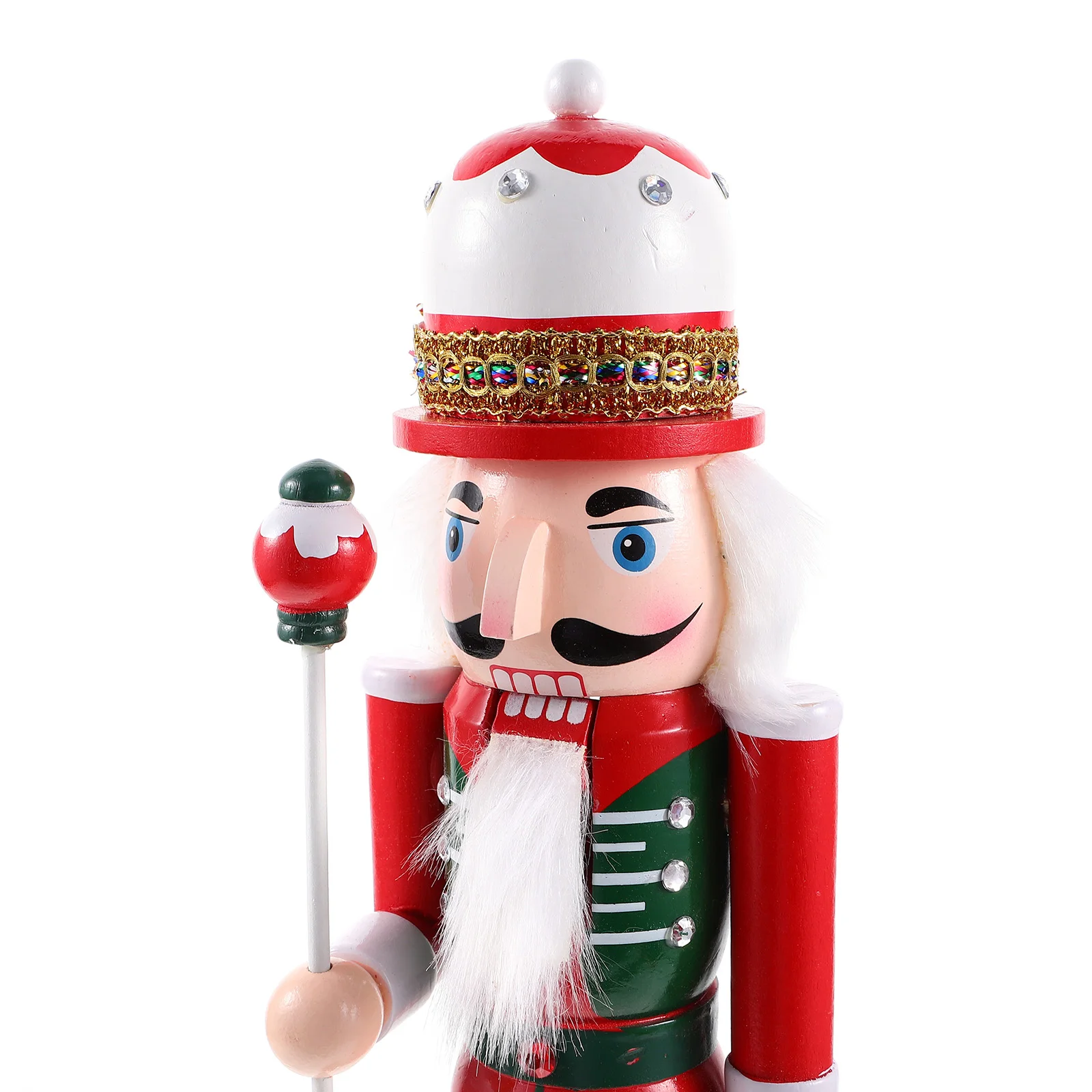 

Natural Wood Nutcracker Christmas Ornament Cute Xmas Desktop Decor Party Decoration Christmas Nutcrackers Wood Xmas Nutcrackers