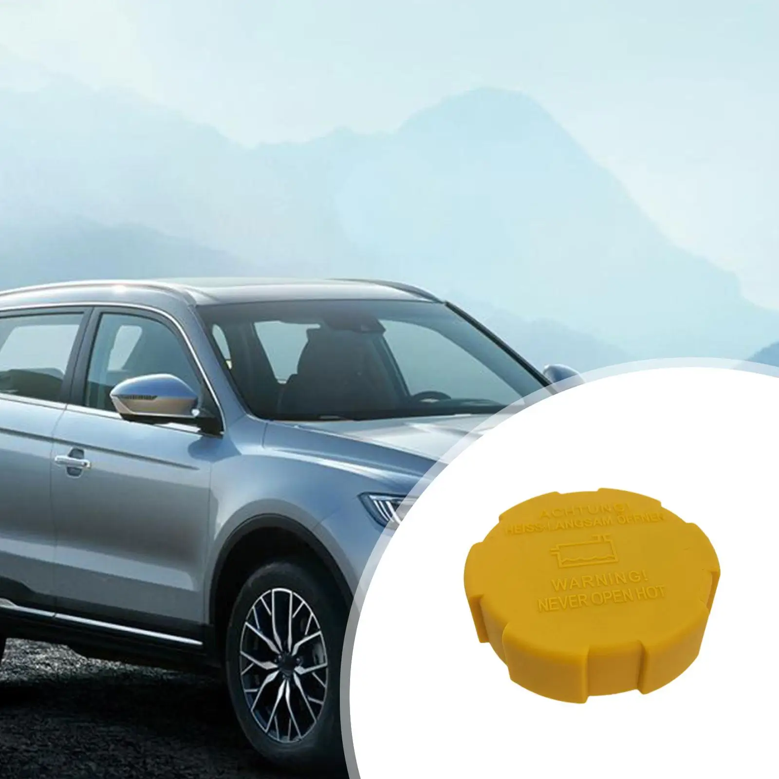 Radiator Expansion Tank Cap Plastic Replacement Wear Resistant Car Accessory for Saab 9-3 Saloon Convertible Estate