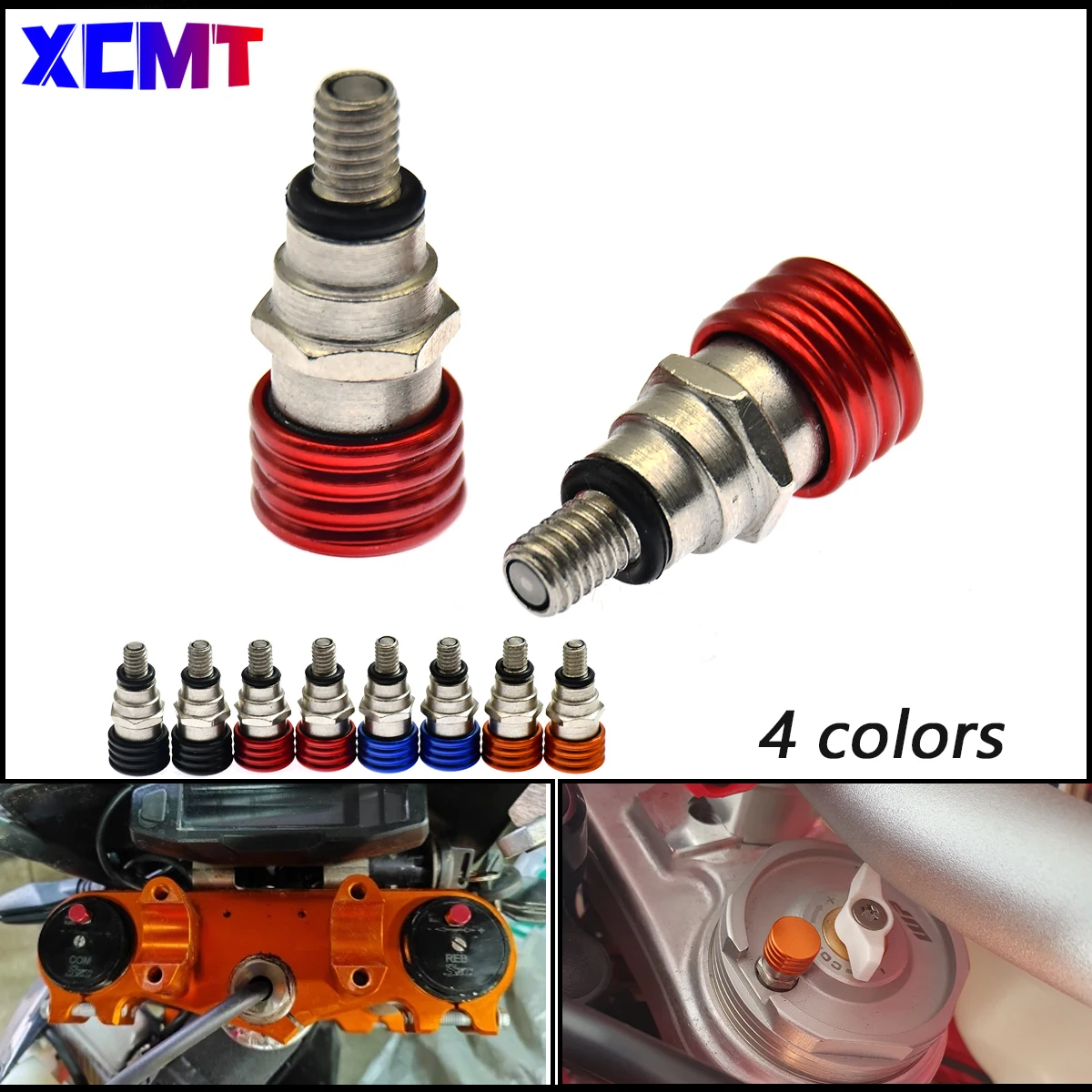 

M4x0.7 Fork Air Bleeder Valves For KTM EXC 300 SX 125 250 XC 350 450 690 Enduro R SMC R 990 Adventure For Husqvarna BETA GASGAS