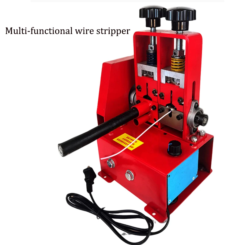 Imagem -02 - Stripper Fio Elétrico Portátil Peeling Machine 1.518 mm Cabo Pequeno Wire Stripping Machine Scrap Copper Recycle Tool 150w