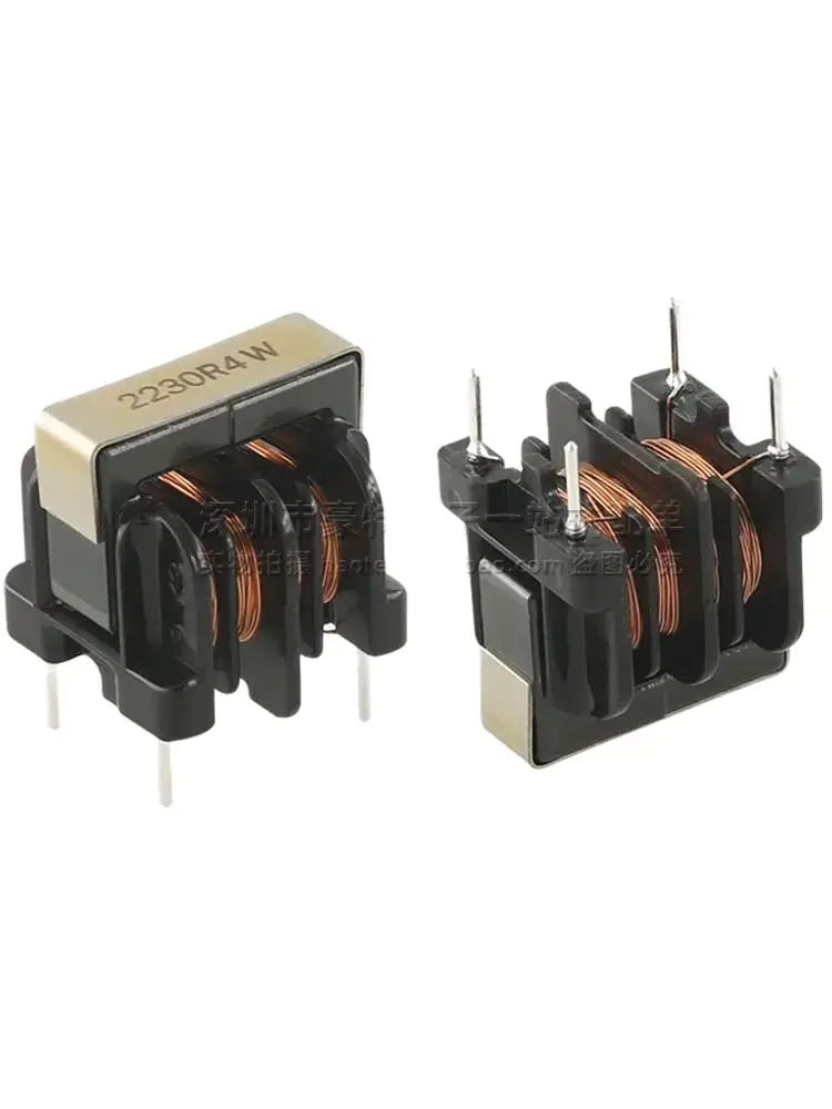 10pcs/ PLA10AN2230R4D2B screen printing 2230R4W imported plug-in 22MH 0.4A common mode inductor filter