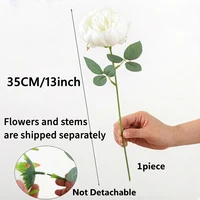 5/10Pcs Silk Artificial Rose Bouquet 35cm Fake Flower for Home Room Decor Wedding Bride Decorations DIY Vase Flower Arrangement 6