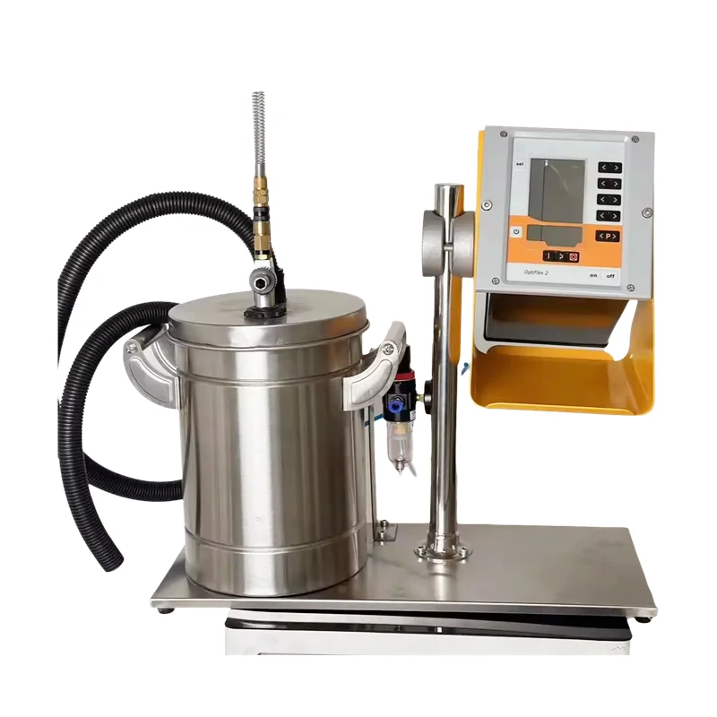 

Laboratory Test Metal Spraying Painting Machine Electrostatic Manual Powder Coating Gun with Small Powder Hopper