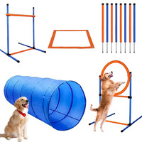 High  Quality ABS Dog Agility Set Exceptionally Durable, Effortlessly Installed Suited for Small, Medium, and Large Sized Dogs