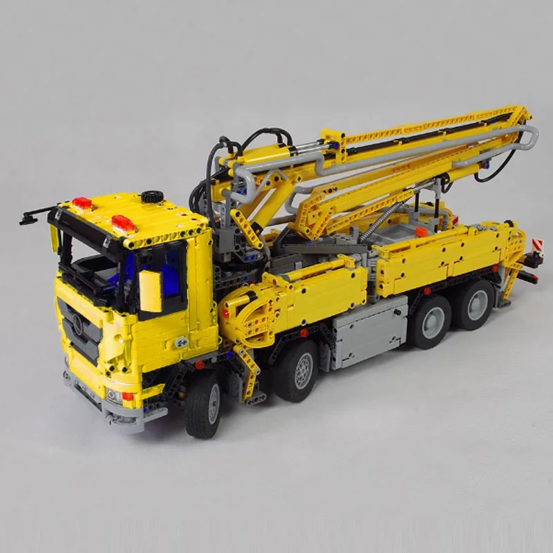 MOC-29716 Concrete Grouting Truck 4120PCS Truck Model Building Blocks Building Blocks Assembly Kids Boy Toys DIY Birthday Gifts