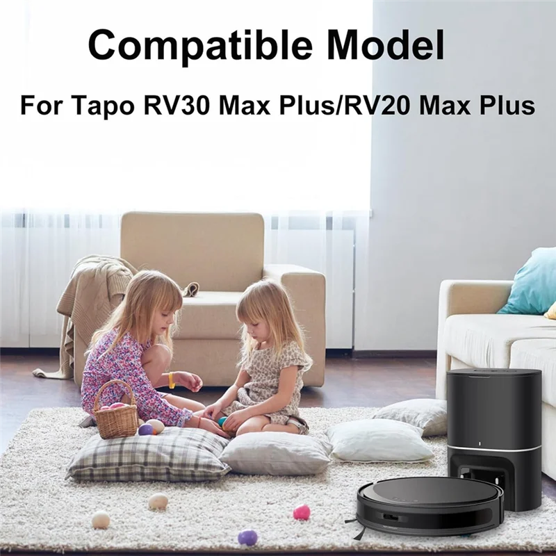 B82B-Für Tapo RV30 Max Plus/RV20 Max Plus Ersatz-Büstenbeutel, Roboter-Staubsauger-Staubsammelbeutel